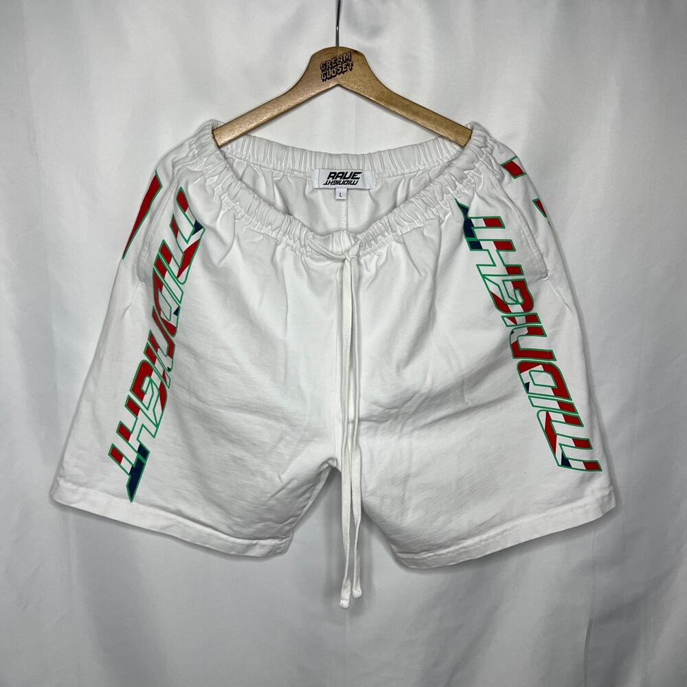 ASAP Rocky A$AP AWGE Shane Gonzales Alice Midnight Rave London Pop Up Shorts L
